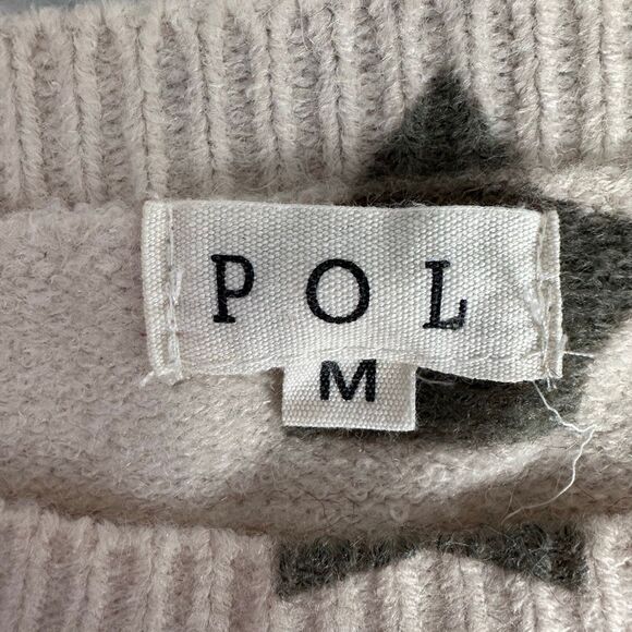 POL Medium Cream Sweater - Picture 4 of 9